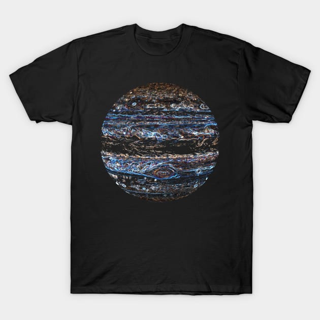 Neon Jupiter T-Shirt by bobbooo